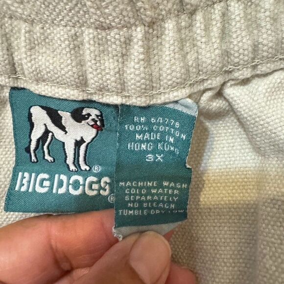 Big Dogs Shorts Mens 3X (meas 48x8) Gray Denim Chino Pockets - Picture 6 of 6